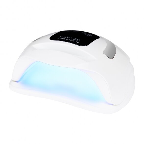 LED UV DUAL лампа для ногтей Glow S1, 168Вт СЕРЕБРЯНЫЙ 1 LED UV DUAL лампа для ногтей Glow S1, 168Вт СЕРЕБРЯНЫЙ 1