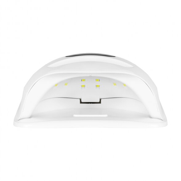 LED UV DUAL лампа для ногтей Glow S1, 168Вт СЕРЕБРЯНЫЙ 4