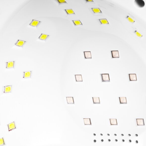 LED UV DUAL лампа для ногтей Glow S1, 168Вт СЕРЕБРЯНЫЙ 7 LED UV DUAL лампа для ногтей Glow S1, 168Вт СЕРЕБРЯНЫЙ 7