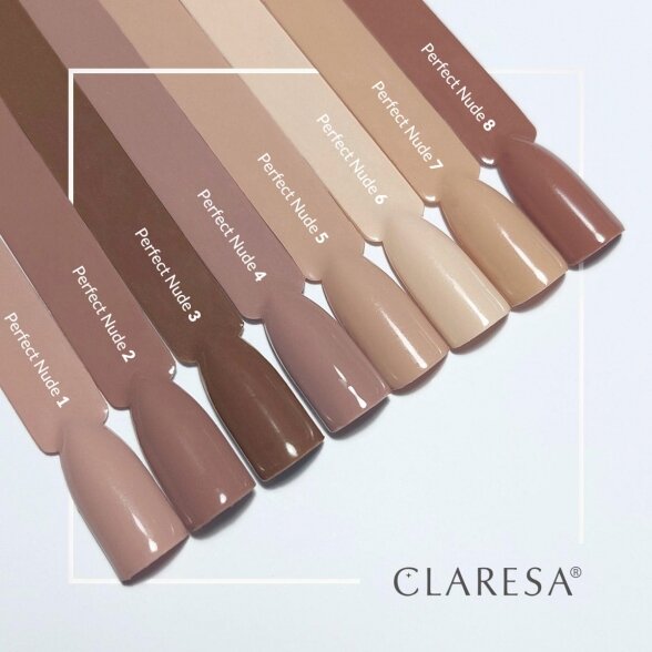 Гибридный лак для ногтей Claresa PERFECT NUDE 6, 5г 2 Гибридный лак для ногтей Claresa PERFECT NUDE 6, 5г 2
