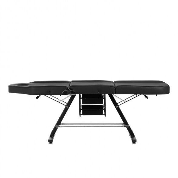 Кровать механическая для косметических процедур Sillon, черная 5 Кровать механическая для косметических процедур Sillon, черная 5