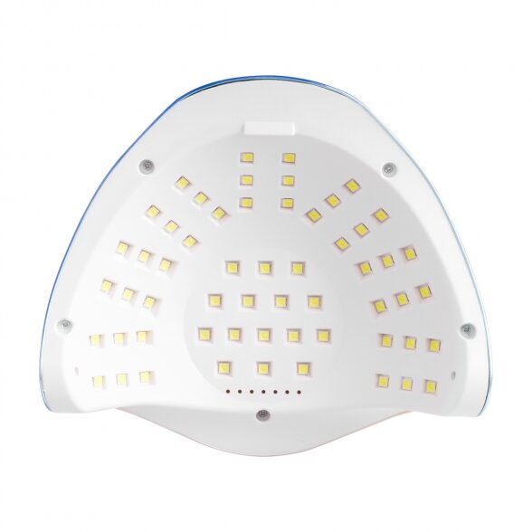 УФ светодиодная лампа для ногтей Glow F2 RC, 220Вт, желто-синяя 6 УФ светодиодная лампа для ногтей Glow F2 RC, 220Вт, желто-синяя 6