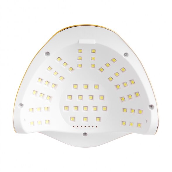 UV LED lamp for nails Glow F2 RC, 220W, pink-gold 6 UV LED lamp for nails Glow F2 RC, 220W, pink-gold 6
