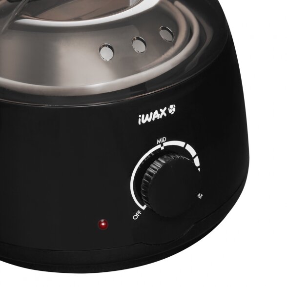 IWAX100 vaško šildytuvas, JUODOS SP. 100W 4 IWAX100 vaško šildytuvas, JUODOS SP. 100W 4