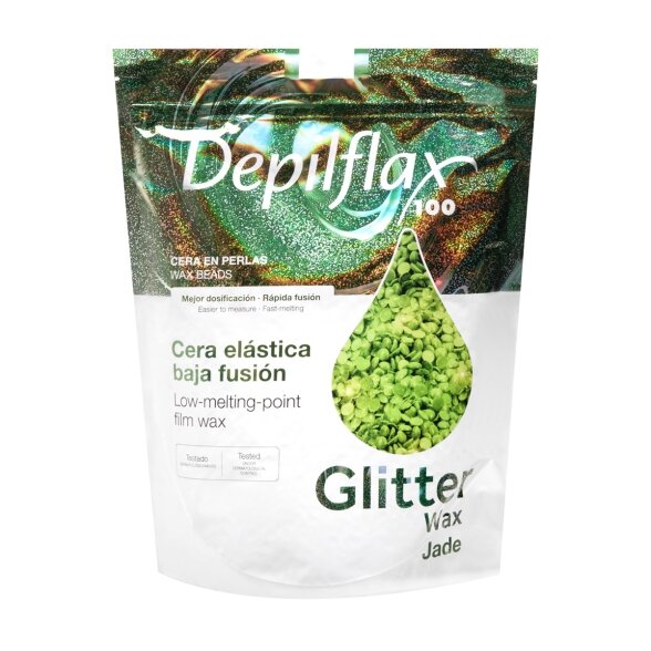 „Depilflax“ nefrito vaškas depiliacijai granulėse 1 kg „Depilflax“ nefrito vaškas depiliacijai granulėse 1 kg