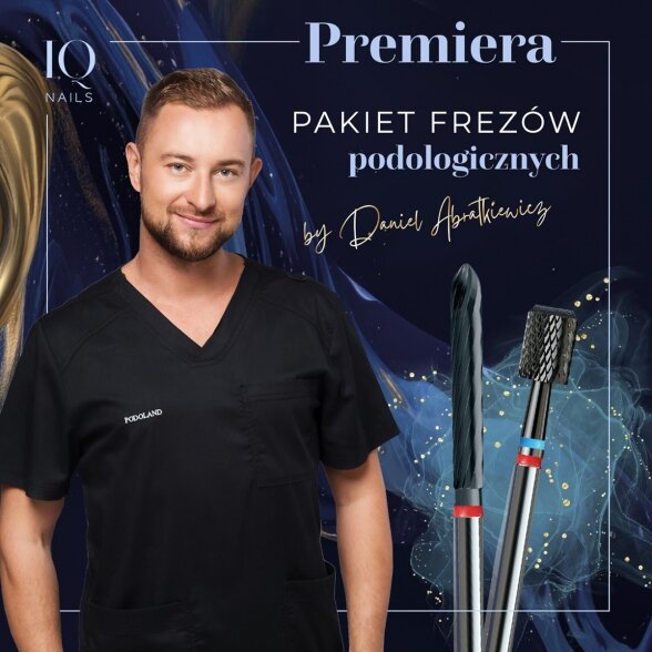 Podoland Daniel Abratkievič novatoriškų frezos antgalių rinkinys 2 Podoland Daniel Abratkievič novatoriškų frezos antgalių rinkinys 2