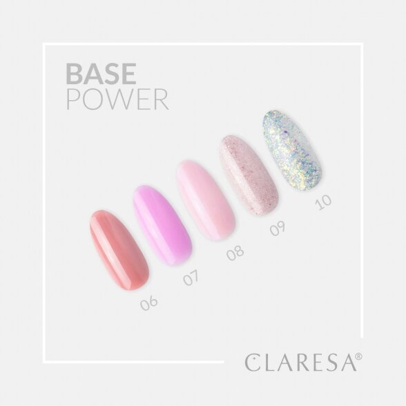 CLARESA GELINIO LAKO PAGRINDAS POWER BASE 09, 5G 5 CLARESA GELINIO LAKO PAGRINDAS POWER BASE 09, 5G 5