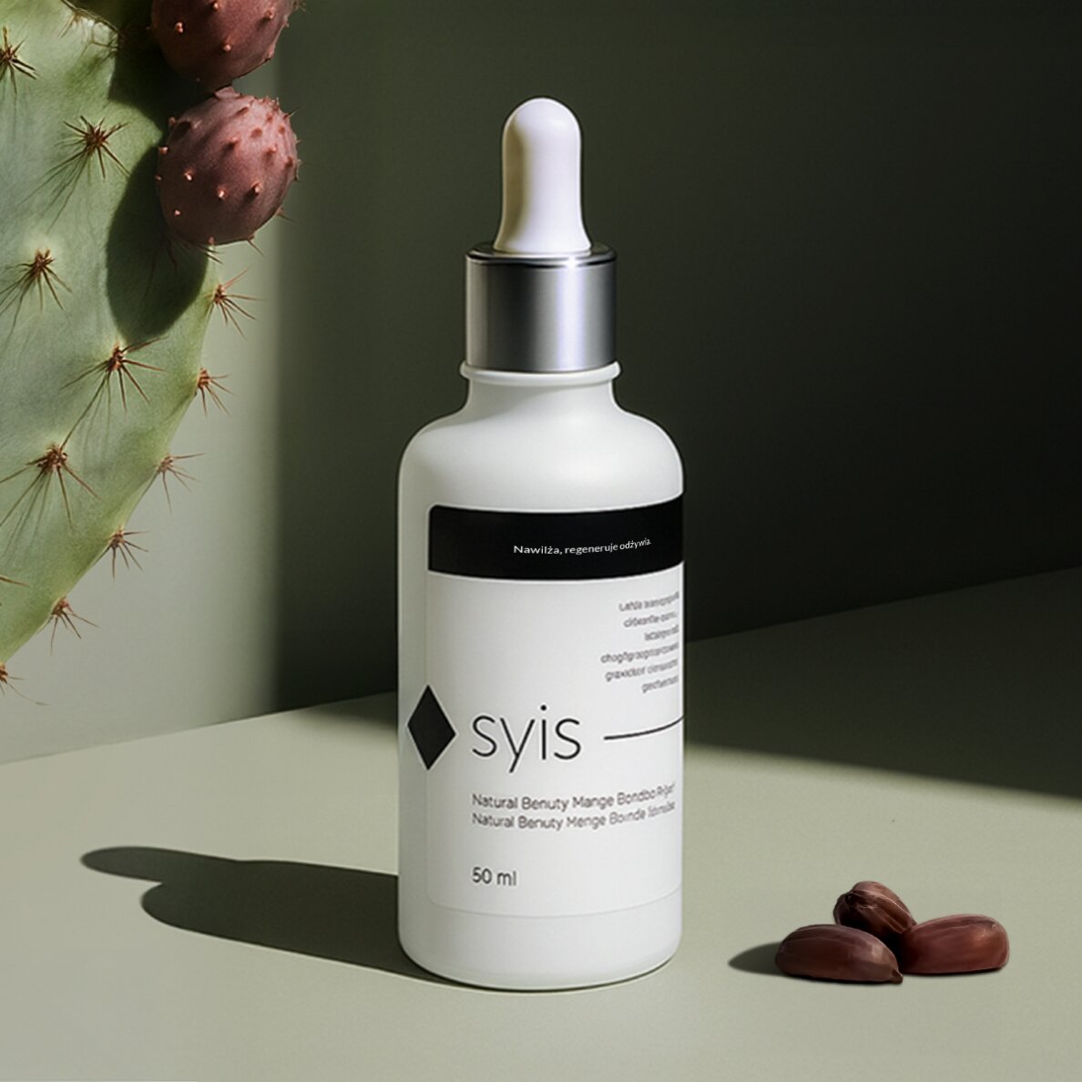 SYIS Natural Beauty Mango Booster veido serumas, 50 ml 1 SYIS Natural Beauty Mango Booster veido serumas, 50 ml 1