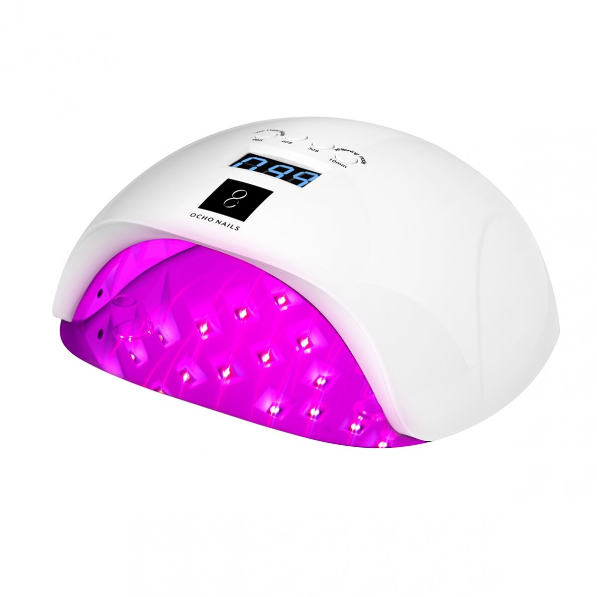 UV LED lamp OCHO NAILS X13 65W plus white with mirror bottom UV LED lamp OCHO NAILS X13 65W plus white with mirror bottom