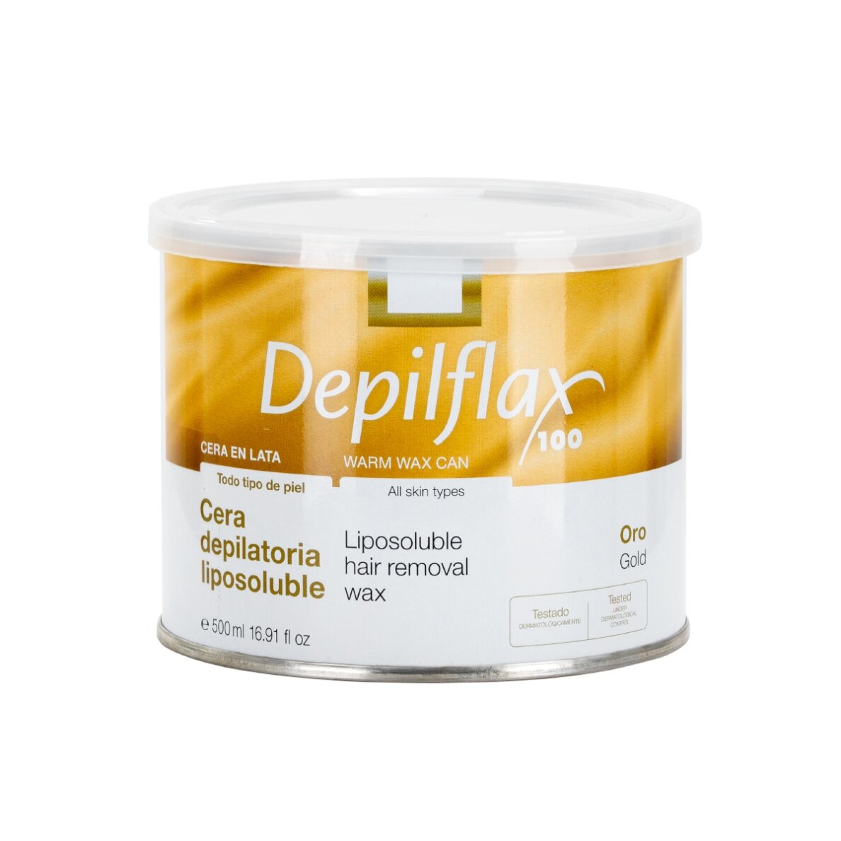 Depilflax 100 depilatory wax Gold 500 ml Depilflax 100 depilatory wax Gold 500 ml