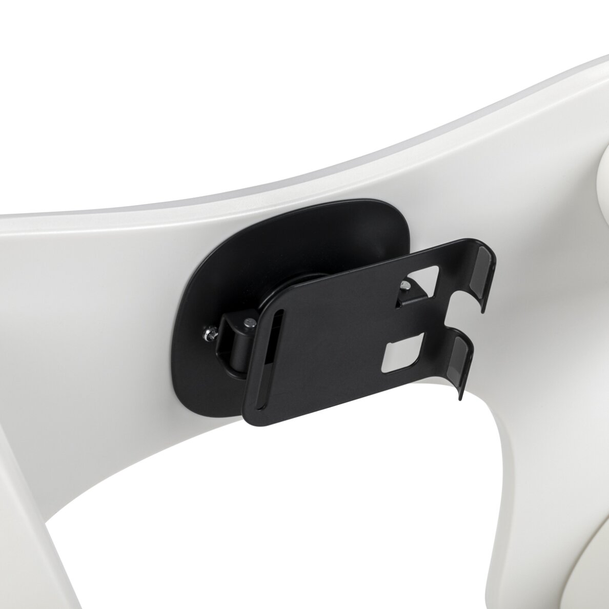 Gray manicure armrest "MOMO Croissant" with phone holder 5 Gray manicure armrest "MOMO Croissant" with phone holder 5