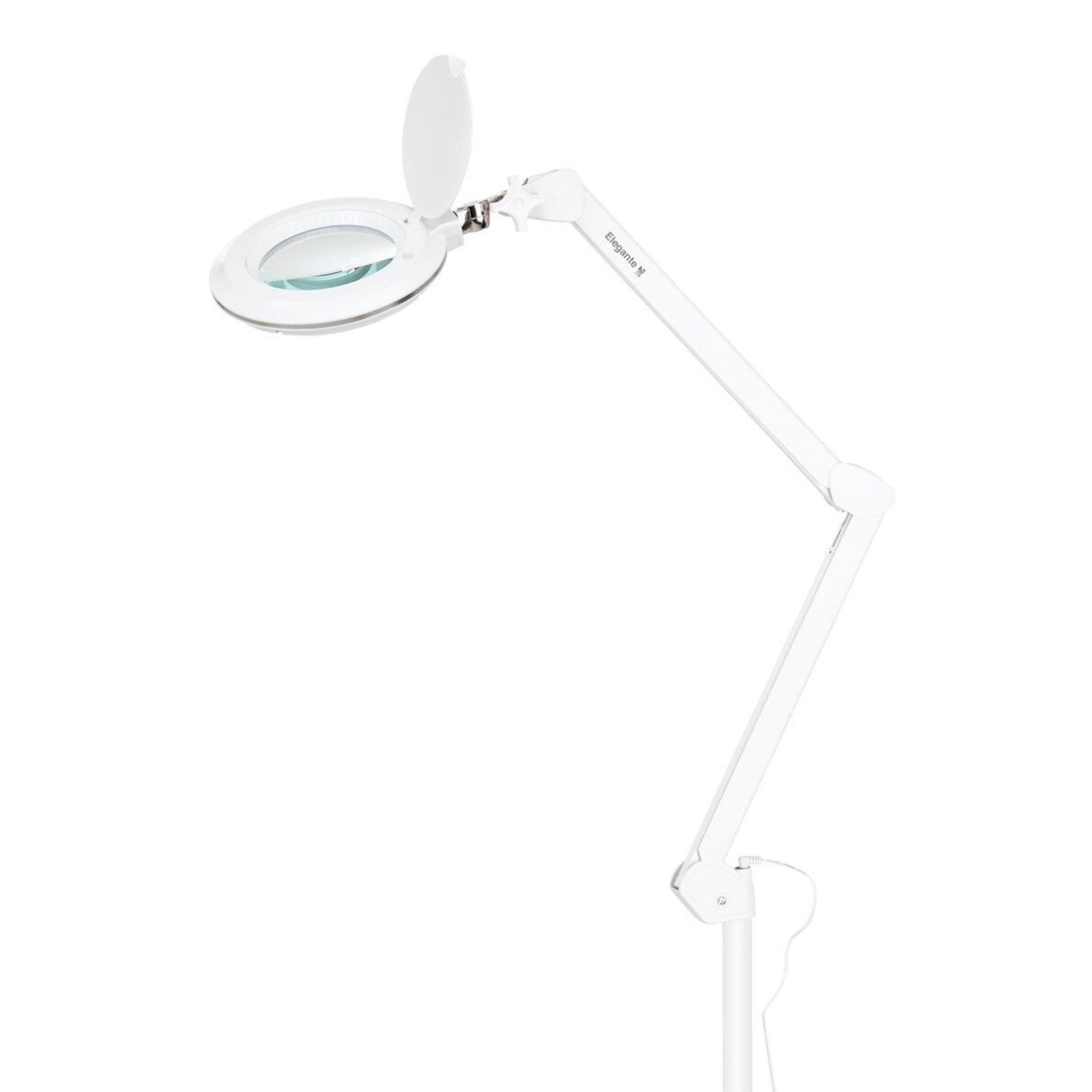 LED lamp with magnifying glass "Elegante 6031", mobile stand and adjustable light intensity 1 LED lamp with magnifying glass "Elegante 6031", mobile stand and adjustable light intensity 1