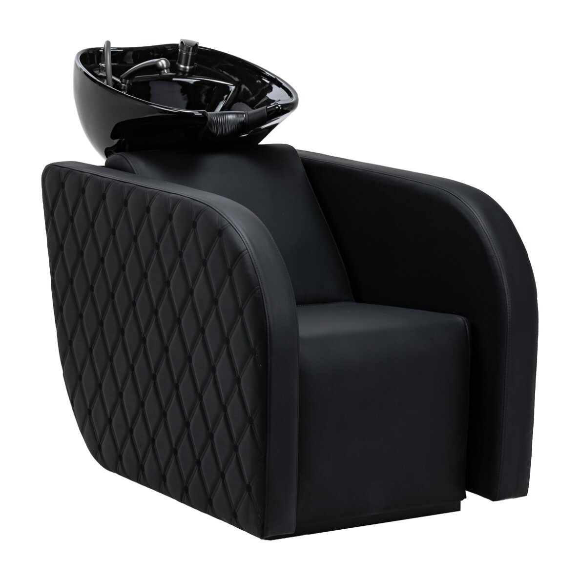 Gabbiano Ines electric hairdressing sink with massage function, black Gabbiano Ines electric hairdressing sink with massage function, black