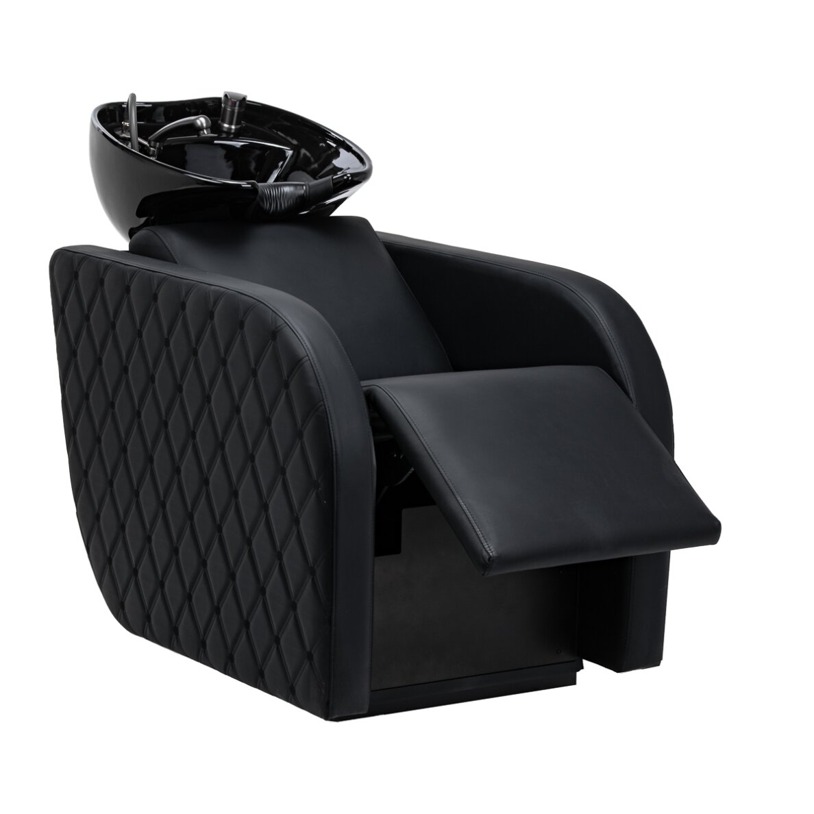 Gabbiano Ines electric hairdressing sink with massage function, black 1 Gabbiano Ines electric hairdressing sink with massage function, black 1