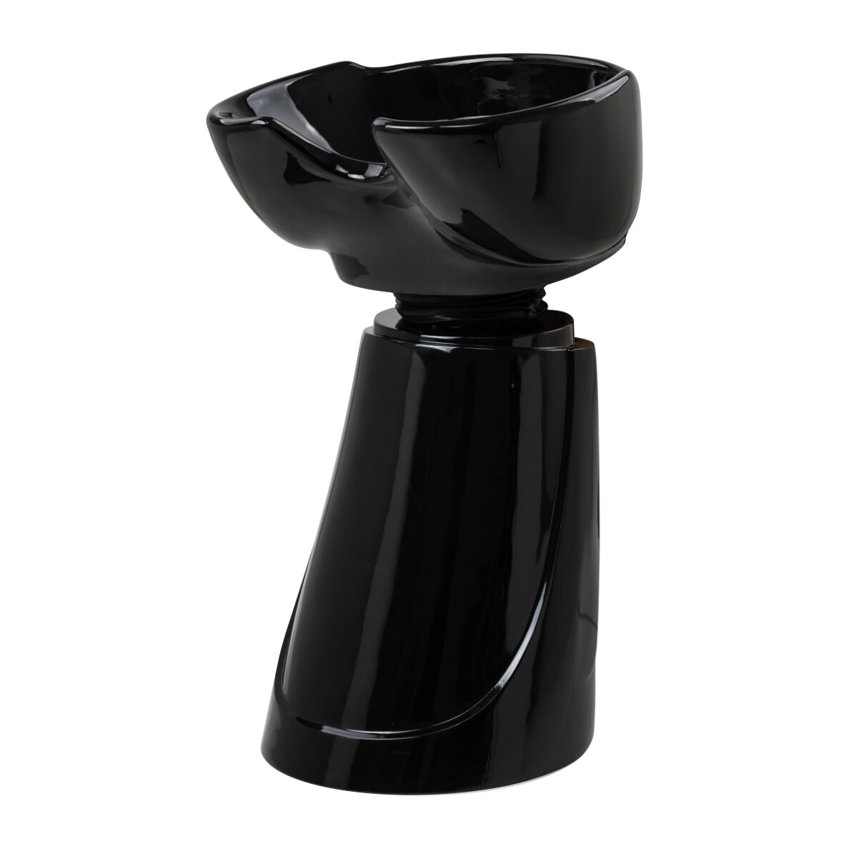Gabbiano B40 portable barber sink, black