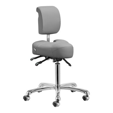 Giovanni 1005 ergonomic podiatrist chair, gray