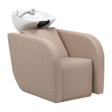 Gabbiano Sylvia Plus electric hairdressing sink with massage function, beige Gabbiano Sylvia Plus electric hairdressing sink with massage function, beige