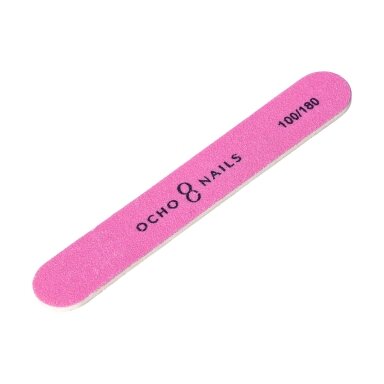 Ocho Nails mini nail files 100/180, 50 pcs.