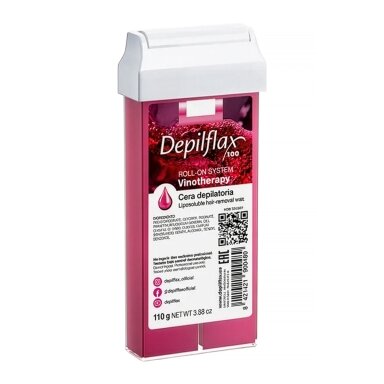 Depilflax 100 Vinotherapy depilatory wax in a cartridge with a roller, 110 g