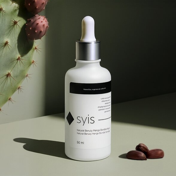 SYIS Natural Beauty Mango Booster veido serumas, 50 ml 1 SYIS Natural Beauty Mango Booster veido serumas, 50 ml 1