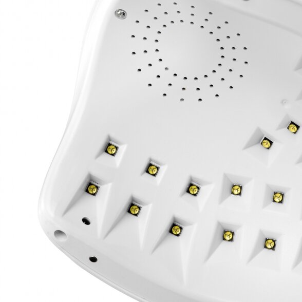 UV LED lamp OCHO NAILS X13 65W plus white with mirror bottom 8 UV LED lamp OCHO NAILS X13 65W plus white with mirror bottom 8