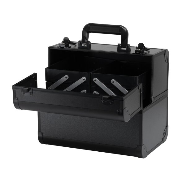 Kosmetinis vizažo lagaminas Black 40 1 Kosmetinis vizažo lagaminas Black 40 1
