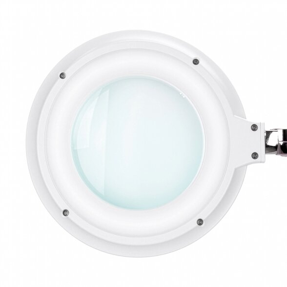 LED lamp with magnifying glass "Elegante 6031", mobile stand and adjustable light intensity 7 LED lamp with magnifying glass "Elegante 6031", mobile stand and adjustable light intensity 7