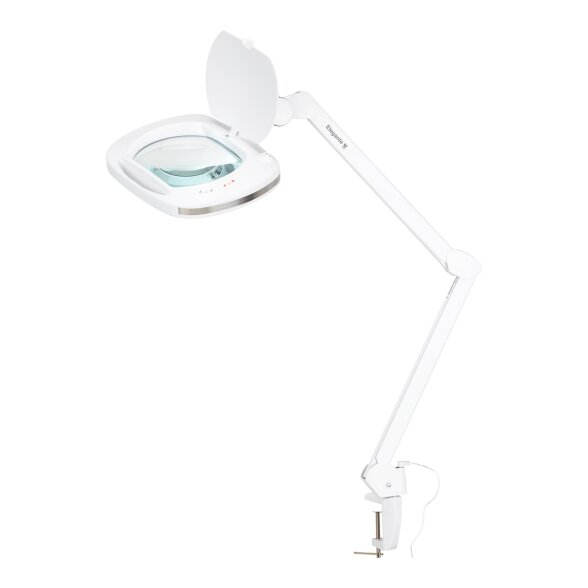 Tabletop LED lamp with magnifying glass "Elegante 6030", adjustable brightness