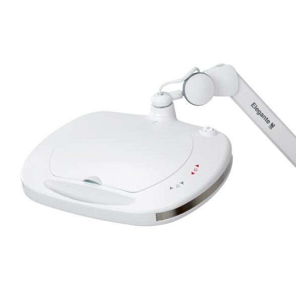 Tabletop LED lamp with magnifying glass "Elegante 6030", adjustable brightness 3