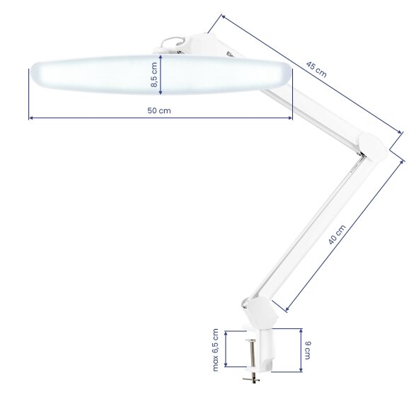 White LED work lamp "Elegante" 6