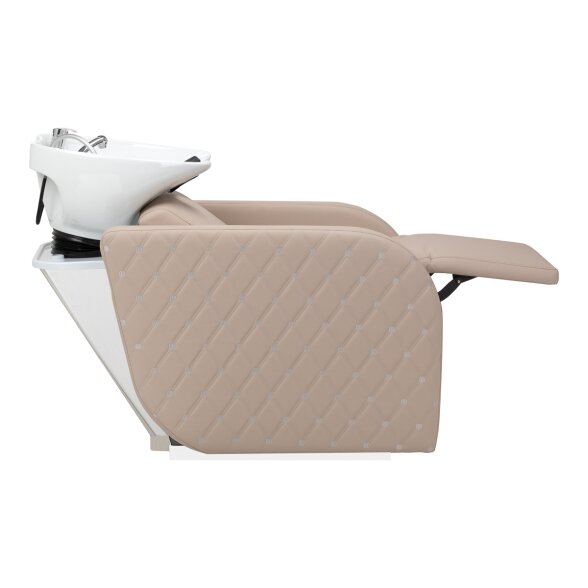 Gabbiano Sylvia Plus electric hairdressing sink with massage function, beige 5