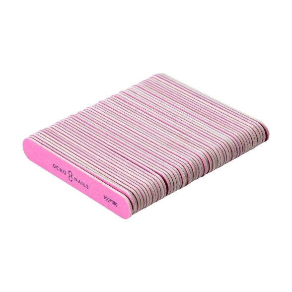 Ocho Nails mini nail files 100/180, 50 pcs. 5 Ocho Nails mini nail files 100/180, 50 pcs. 5