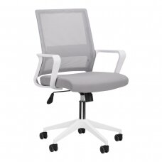 Biuro kėdė QS-11, balta/pilka