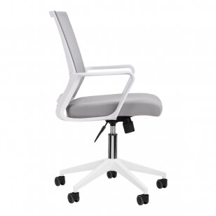 Biuro kėdė QS-11, balta/pilka