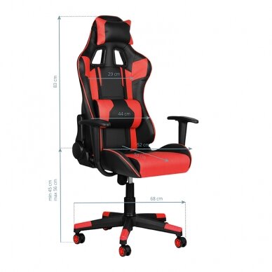 Biuro kėdė Premium 916, pilka 7