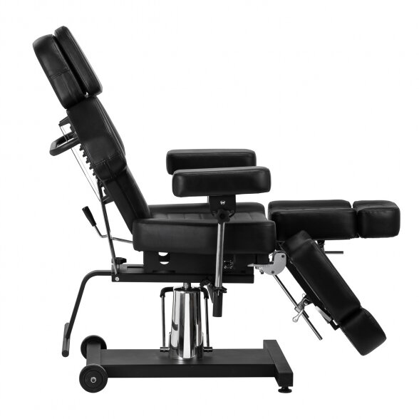 Tatuiravimo kėdė Pro Ink 601A, juodos sp. 4 Tatuiravimo kėdė Pro Ink 601A, juodos sp. 4