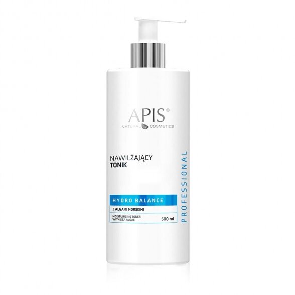 APIS HYDRO BALANCE drėkinamasis tonikas su jūros dumbliais, 500ml APIS HYDRO BALANCE drėkinamasis tonikas su jūros dumbliais, 500ml