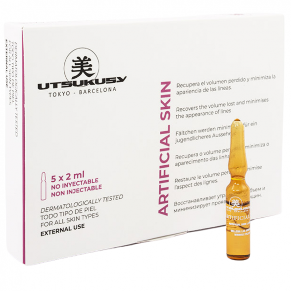 UTSUKUSY odos serumas - raukšlių užpildas ARTIFICIAL SKIN SERUM, 5x2ml UTSUKUSY odos serumas - raukšlių užpildas ARTIFICIAL SKIN SERUM, 5x2ml