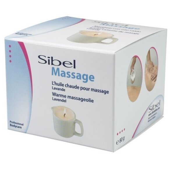 Relaxing massage candle SIBEL, 80g Relaxing massage candle SIBEL, 80g