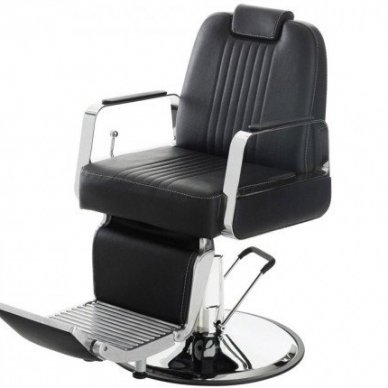 Barberio krėslas 8751-1, juodos sp.