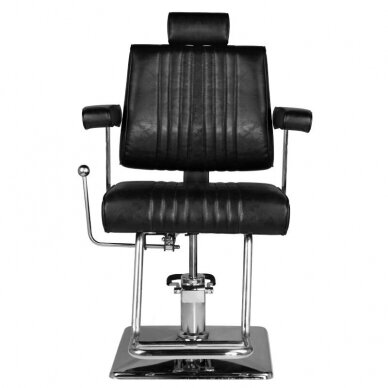 Barberio krėslas HAIR SYSTEM SM185, juodos sp. 1