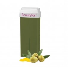Beautyfor depiliacinis vaškas su alyvuogių aliejumi, 100ml