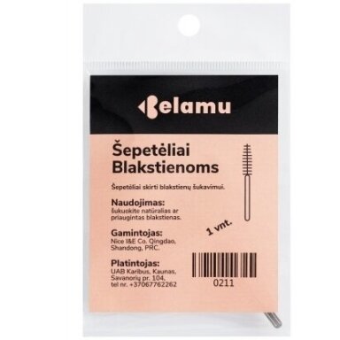 Belamu eyelash brushes 50 pcs.