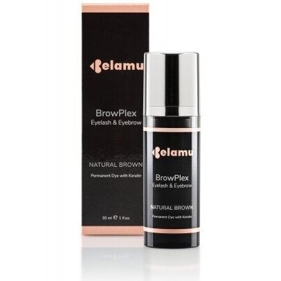 Belamu BrowPlex eyebrow and eyelash dye with oxidant BLACK 30 ml Belamu BrowPlex eyebrow and eyelash dye with oxidant BLACK 30 ml