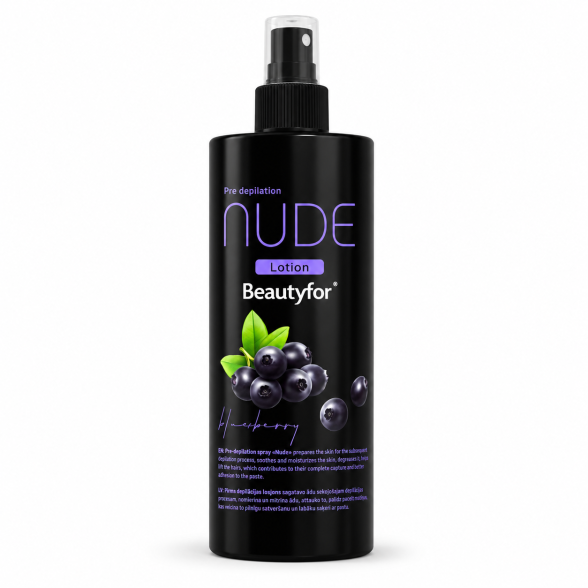 Лосьон для подготовки к депиляции Beautyfor Nude Blueberry, 350 мл Лосьон для подготовки к депиляции Beautyfor Nude Blueberry, 350 мл