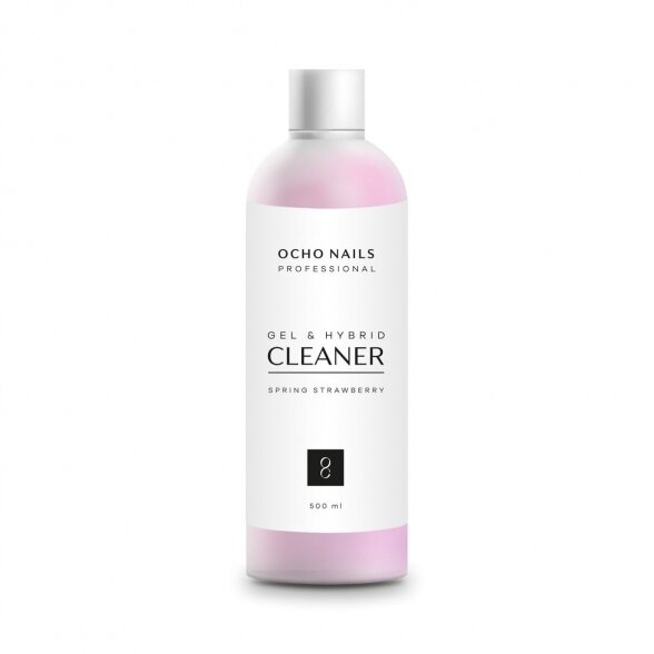 Braškių kvapo valomasis gelio skystis CLEANER, 500ml Braškių kvapo valomasis gelio skystis CLEANER, 500ml