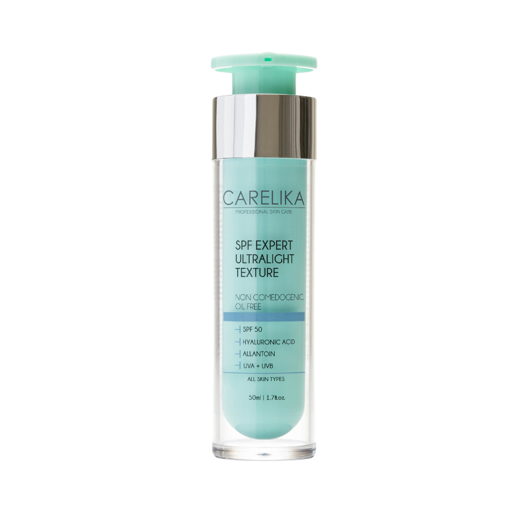 Carelika SPF Expert Ultralight Texture veido kremas su SPF50, 50ml Carelika SPF Expert Ultralight Texture veido kremas su SPF50, 50ml