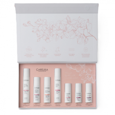 Carelika Orchid Stem Cell atnaujinantis PRO procedūrų rinkinys (7 priemonės)