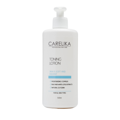 CARELIKA tonizuojamasis losjonas PRO SIZE, 500ml