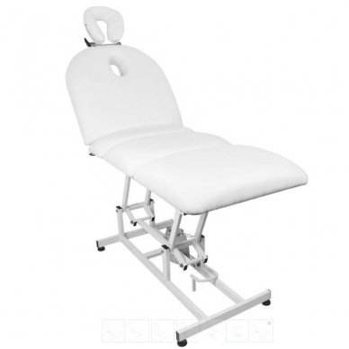 Elektrinis masažo stalas - lova AZZURRO 693A, 1 variklis, baltos sp. 1
